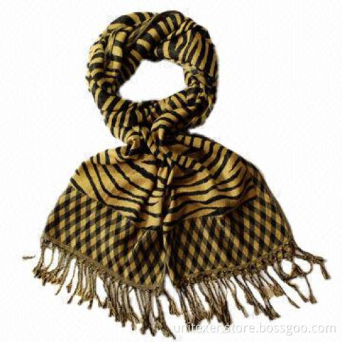 Viscose Scarf, Various Colors are Available, Made of 100% Viscose